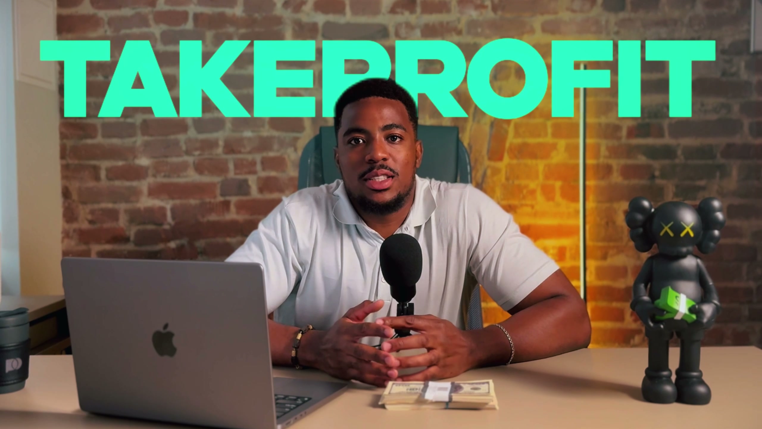 Take Profit — проморолик с ведущим — кадр из видео